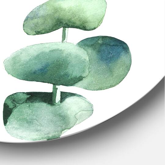 Designart - Silver Blue Eucalyptus Branch